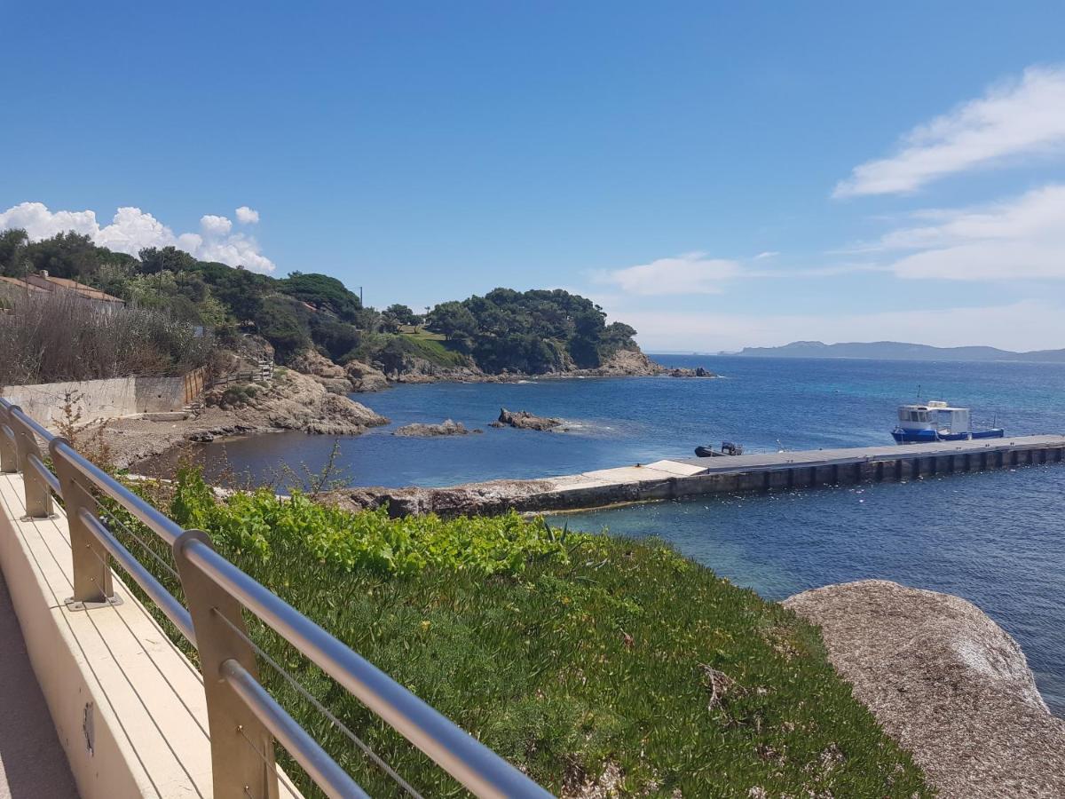Les Terrasses Lägenhet Bormes-les-Mimosas Exteriör bild